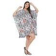 thumbnail image 4 of Oussum Women Plus Size Tunic Short Kaftans Dress Ladies Summer Tunics Online, 4 of 8