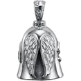 thumbnail image 1 of HUGFEGWE Motorcycle Bell - Biker Bell Accessory or Key Chain, Angel Biker Riding Bell, Motorcycle Bell Hanger CJB91-7208, 1 of 9