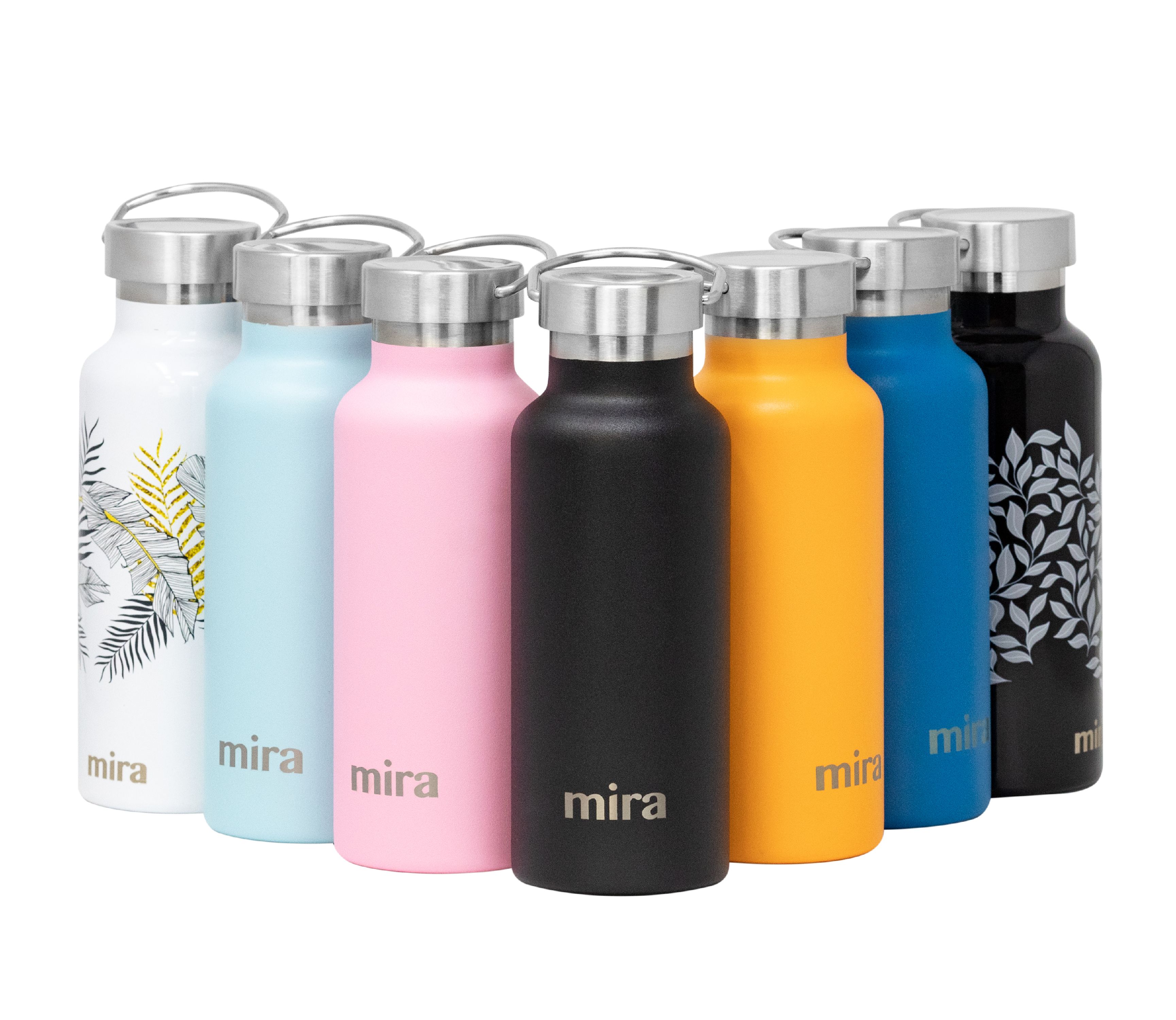 MIRA 17 oz Stainless Steel Vacuum Insulated Water Bottle | Keeps Your ...