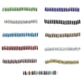 thumbnail image 3 of 50 Pieces Rhinestone Rondelle Handmade Spacer Beads Jewelry Bead for Jewelry Findings Crystal Multi-colors Loose Bead Earring Necklace Accessories White, 3 of 6