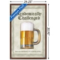 thumbnail image 3 of Academically Challenged Wall Poster, 22.375" x 34", Framed, 3 of 3
