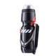 thumbnail image 3 of Botella de agua de 650 ml con soporte para bicicleta, soporte de jaula para bicicletas de montaña (negro + rojo), 3 of 3