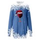 thumbnail image 4 of WILLBEST Faldas Para Mujer Sudadera Larga Con Estampado Navideño Para Mujer Top Festivo Informal Y Cómodo 2025 Elegante Y Acogedor Para La Temporada De Invierno, 4 of 4