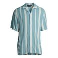 thumbnail image 5 of No Boundaries Men's Short Sleeve Printed Rayon Shirt, 5 of 6