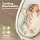 thumbnail image 4 of Sábanas de capazo KeaBabies Soothe, 100% algodón orgánico, paquete de 2, 4 of 9