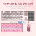 thumbnail image 6 of AK33 Mechanical Keyboard, Wired Rainbow Backlit USB Gaming Mechanical Keyboard For Gamers(Blue switch), 6 of 8
