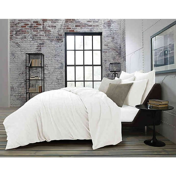 Kenneth Cole Theo Full Queen Duvet Cover In White Com - Kenneth Cole Landscape Bedding Kenneth Cole Theo Full Queen Duvet Cover In White Com - Kenneth Cole Landscape Bedding