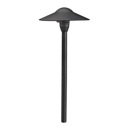 15310AZT-Kichler Lighting-1 light Domed Path Light 21 inches tall by 8.5 inches wide-Textured Architectural Bronze Finish