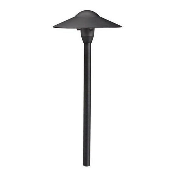15310AZT-Kichler Lighting-1 light Domed Path Light 21 inches tall by 8.5 inches wide-Textured Architectural Bronze Finish