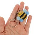 thumbnail image 3 of 10 Uds llavero de abeja de dibujos animados llavero decorativo novedad llavero llavero de abeja de dibujos animados colgante, 3 of 6