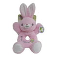 thumbnail image 3 of Spark Create Imagine 9.5" Bunny Rattle Plush, Pink, 3 of 5