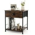 thumbnail image 1 of Gymax 2-tier Nightstand Bedside End Sofa Coffee Table for Bedroom Living Room, 1 of 10