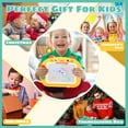 thumbnail image 7 of Drawing Board Toys for 1 Year Old, Learning Toys Toddlers  for 1 2 3 Year (Yellow), 7 of 7
