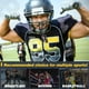 thumbnail image 5 of Protector bucal deportivo, protector bucal de EVA de grado alimenticio para fútbol, lacrosse, hockey, baloncesto, protector bucal con sabor, jóvenes y adultos, paquete de 4 Namotu CZYD-ZC37, 5 of 6