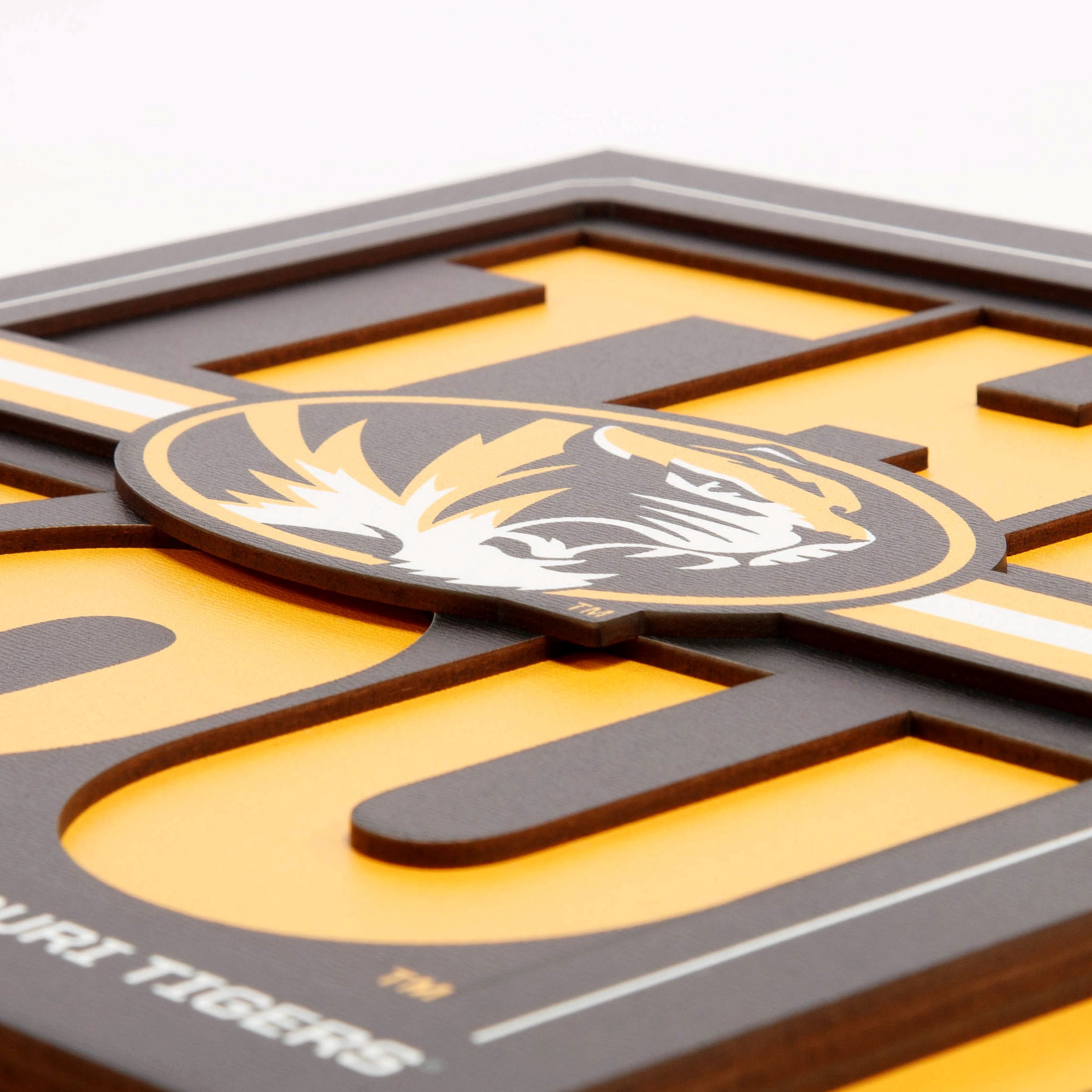 YouTheFan NCAA Missouri Tigers Slogan Series 3D Wall Art