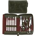 thumbnail image 2 of Children's Floss Picks, 200 pieces children's floss picks, manicure set, 11-in-1 manicure set stainless steel men's manicure tools leather manicure tools men, 2 of 4