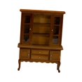 thumbnail image 4 of Gabinete de librería en miniatura a escala 1:12, modelo pequeño de escena de vida de simulación, estantería de madera para muebles de casa de muñecas Nuez perfke Estantería en miniatura, 4 of 9
