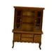 thumbnail image 3 of Estantería de madera para muebles de casa de muñecas a escala 1:12, decoración para sala de estar y maquetas pequeñas. Nuez, 3 of 9