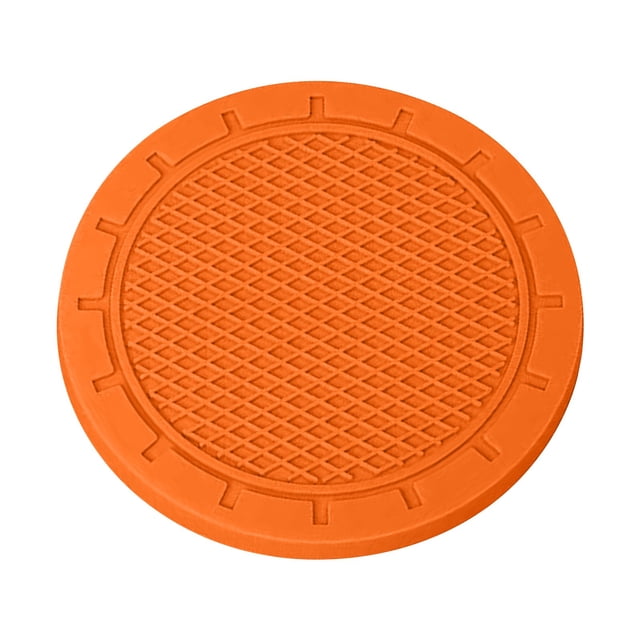 Ohufall 2PC Car Originality Water Cup Mat - Fashion Solid Color Heat Insulation Cup Mat, Honeycomb Car Cup Mat for Table