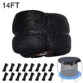 thumbnail image 1 of Breathable Mesh Trampoline Cover, Provides Shade and Reduces Heat, 1 of 8