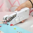 thumbnail image 2 of Portable Manual Sewing Machine Handheld Rope-free Electric Quick Build DIY Apparel Supplies Arts Crafts Home Garden Embroidery ,Smooth Thread Sewing, 2 of 5