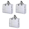 thumbnail image 4 of Juego de organizador de bolsas de almacenamiento Macarena 3 piezas con asa bolsa de transporte para corona ropa de cama, 4 of 8