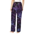 thumbnail image 3 of Haiem Lilac Women's Pajama Pants Ultra Lightweight Pjs Bottoms Sleepwear Bottom Pants With Pocket Drawstring-X-Large, 3 of 9