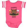thumbnail image 3 of Inktastic Happy Groundhog Day Cute Boys or Girls Baby Bodysuit, 3 of 5