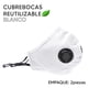 thumbnail image 5 of 2 Cubrebocas Reutilizables con Válvula Facex American Blanco, 5 of 5