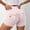 Light Pink, variant on Women's High Waisted Yoga Shorts with Pockets Dressy 2026 Summer Elastic High Waisted Seamless Workout Lifting Gym Vacation Shorts