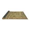thumbnail image 2 of Ahgly Company Indoor Round Abstract Brown Contemporary Area Rugs, 5' Round, 2 of 4