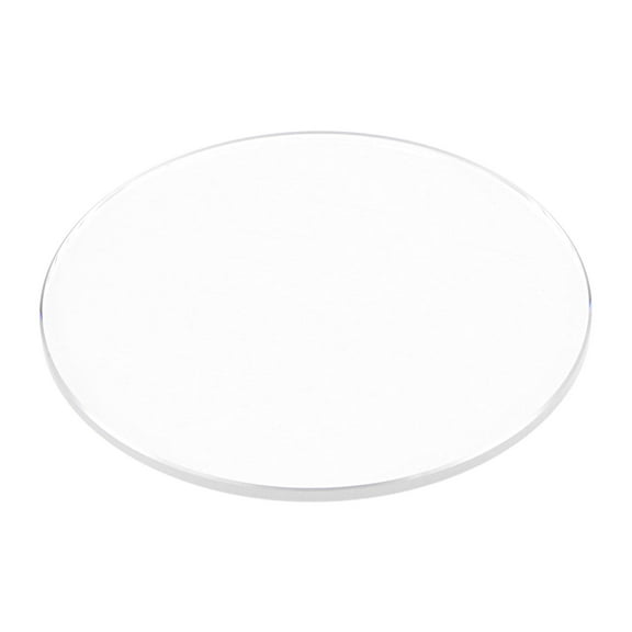 Uxcell Watch Glass Sapphire Crystal Lens Round Flat 39.5mm Dia. 1.5mm Thickness Clear