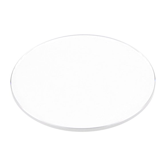 Unique Bargains Watch Glass Sapphire Crystal Lens Round Flat 39.5mm Dia. 1.5mm Thickness Clear