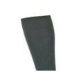 thumbnail image 2 of Sierra Socks Men's Combed Cotton Fine Rib Crew Dress Casual Seamless Toe (Shoe Size: 6-12, Charcoal), 2 of 5