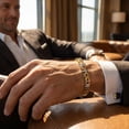 thumbnail image 3 of Pompeii Men's Designer Mariner Link 14k Gold (48gram) or Platinum (78gram) 6.5mm Bracelet, 3 of 3