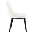thumbnail image 5 of Modway Viscount 19" Modern Performance Velvet Dining Chair in Black/Navy, 5 of 9