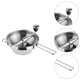thumbnail image 5 of EeaseMX Máquina para hacer mermelada de acero inoxidable, trituradora manual de alimentos, verduras, comida para bebés, licuadora (café plateado), 5 of 7