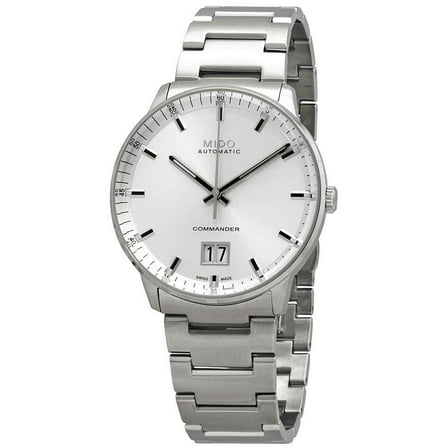 Mido Commander Big Date Automatic Silver Dial Men's Watch M021.626.11.031.00