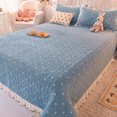 thumbnail image 1 of Winter Luxury Plush Bed Sheet Set Home Textile Double Bedspread Pillowcase 3pcs Bedding Set Multifunctional Blanket Bed Linens, 1 of 7