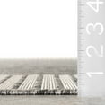 thumbnail image 2 of nuLOOM Asha Simple Striped Indoor/Outdoor Area Rug, 8' x 10', Asha Grey, 2 of 9
