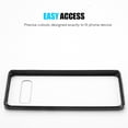 thumbnail image 2 of Samsung FTCSAMS10L-ACL-BKCL Fusion Candy TPU Acrylic Back for Samsung Galaxy S10 Plus - Black & Clear, 2 of 8