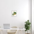 thumbnail image 5 of Stupell Industries Casual Hanging House Plants Botanical Monstera Leaves Graphic Art Gray Framed Art Print Wall Art, Design by Kim Allen, 5 of 5