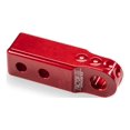 thumbnail image 2 of Factor 55 D-Ring Mount 00020-01 HitchLink 2.0; 2 Inch Receiver Hitch Mount; Rated At 9500 Pounds; Fits 3/4 Inch Screw Pin Shackles/D-Rings; Powder Coated; Red; Aluminum; Without D-Ring; Single, 2 of 4