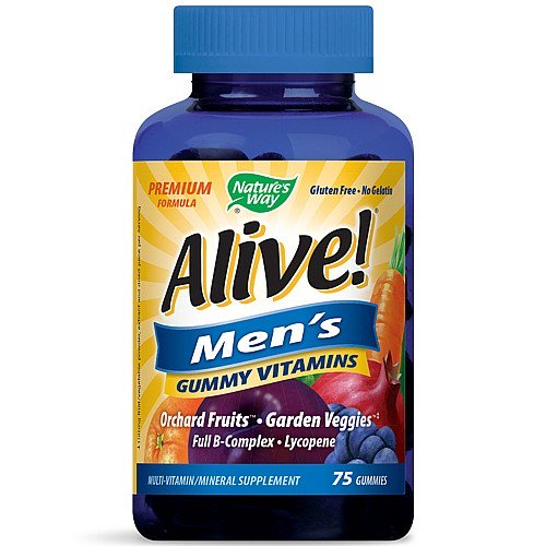 Nature's Way Alive! Mens Gummy Vitamins, 75 Ct - Walmart ...