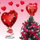 thumbnail image 1 of Espejo de corazón para escena de bodas y celebración con resorte | Decoración romántica para Día de Valentina y Navidad | 1 unidad, 1 of 8