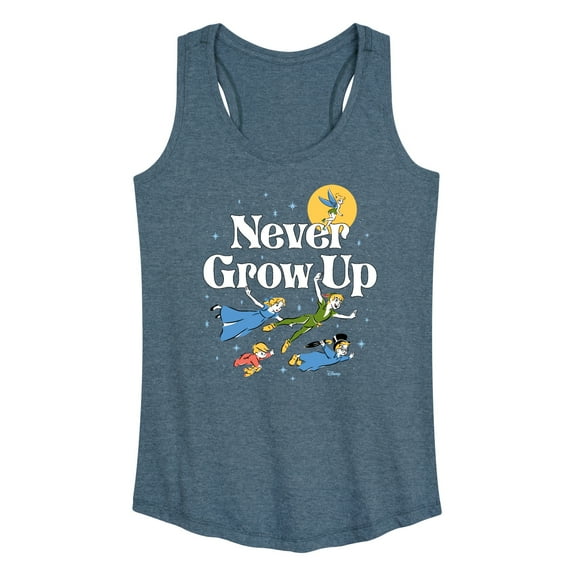 Disney - Peter Pan - Never Grow Up - Fly Away - Women's Racerback Tank Top