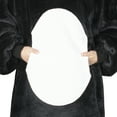 thumbnail image 4 of Catalonia Panda Blanket Hoodie Sweatshirt for Kids,  Oversized Wearable Sherpa Pullover for 7-16 yr Teens Youth, Gift Idea, 4 of 7