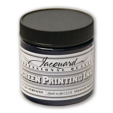Jacquard Professional Screen Printing Ink, 4 oz., Navy