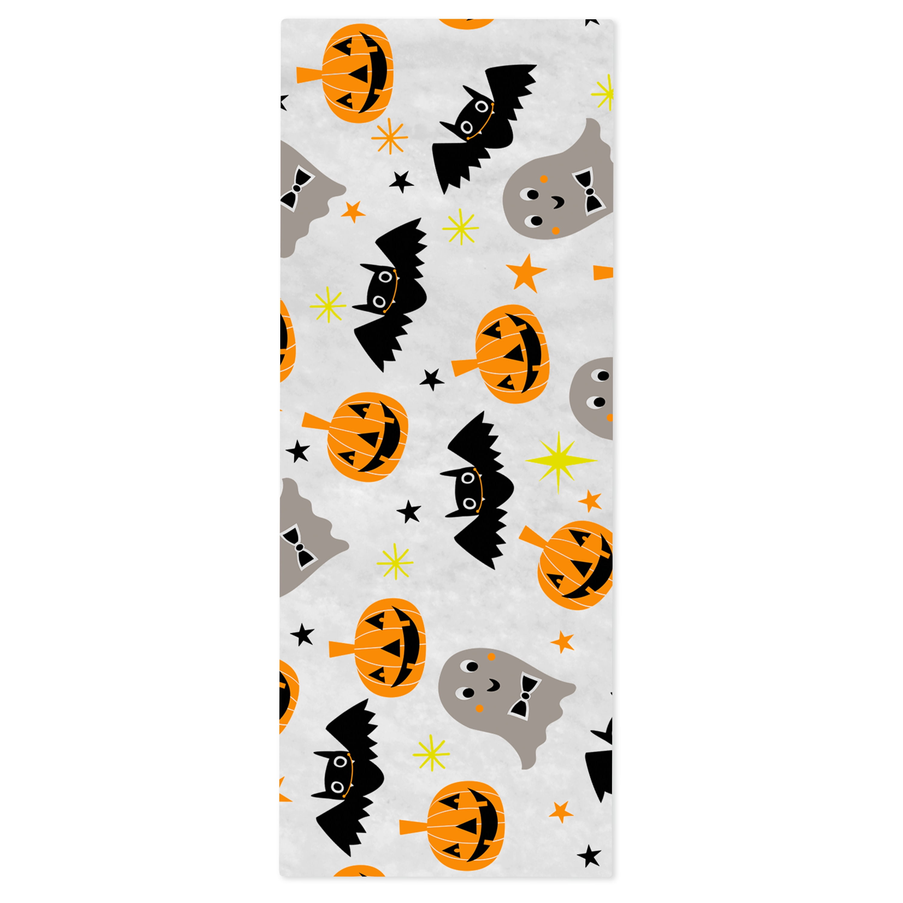 Hallmark Halloween Tissue Paper (Ghosts, Bats and Pumpkins), 6 Count