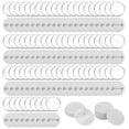 thumbnail image 1 of 300 juegos de piezas para insignias de botones en blanco de 32 mm/1,25", botones redondos de 58 mm, pines en blanco, 1 of 5